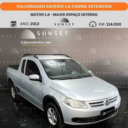 VOLKSWAGEN SAVEIRO 1.6 MI CE 8V FLEX 2P MANUAL G.V VOLKSWAGEN SAVEIRO 1.6 MI CE 8V FLEX 2P MANUAL G.V